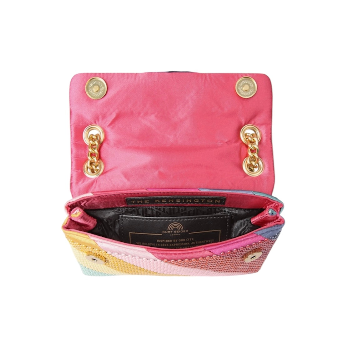 KURT GEIGER  KENSINGTON BEADED CONVERTIBLE SHOULDER BAG