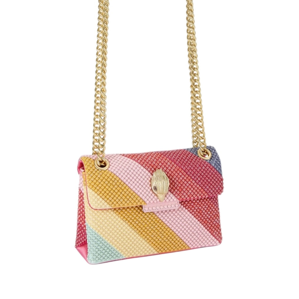 KURT GEIGER  KENSINGTON BEADED CONVERTIBLE SHOULDER BAG