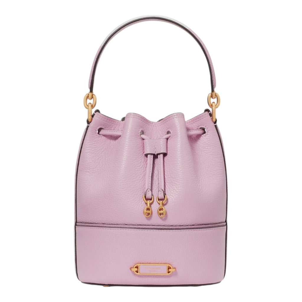 KATE SPADE GRAMERCY PEBBLE LEATHER BUCKET BAG