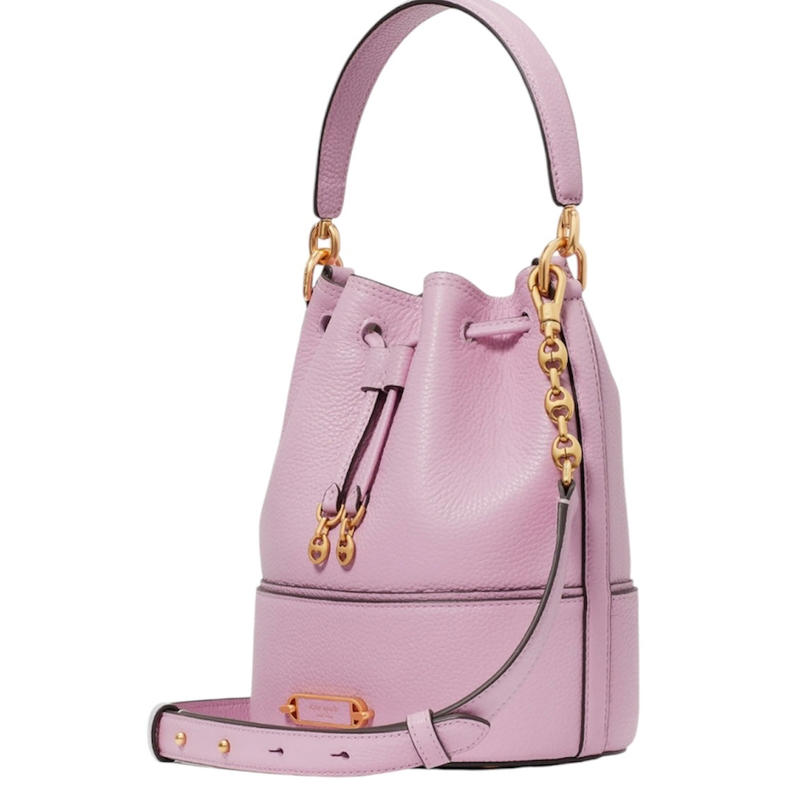KATE SPADE GRAMERCY PEBBLE LEATHER BUCKET BAG
