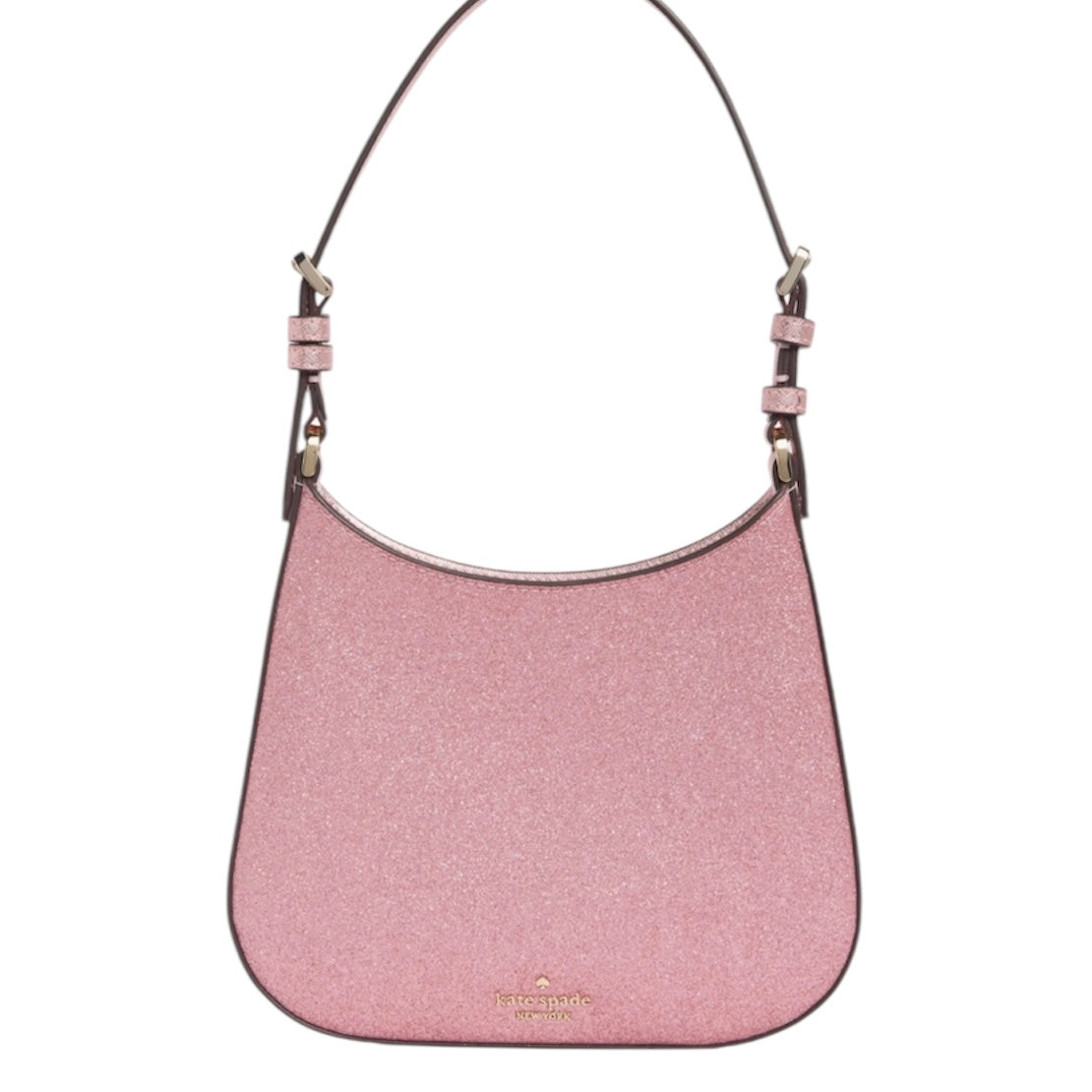 KATE SPADE GLIMMER LEATHER SHOULDER BAG