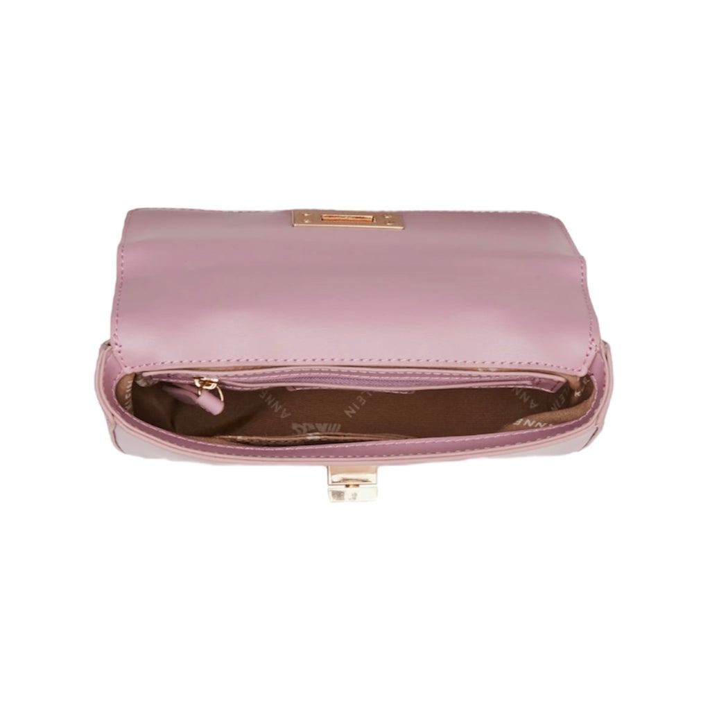 ANNE KLEIN CONVERTIBLE TURN LOCK SHOULDER BAG