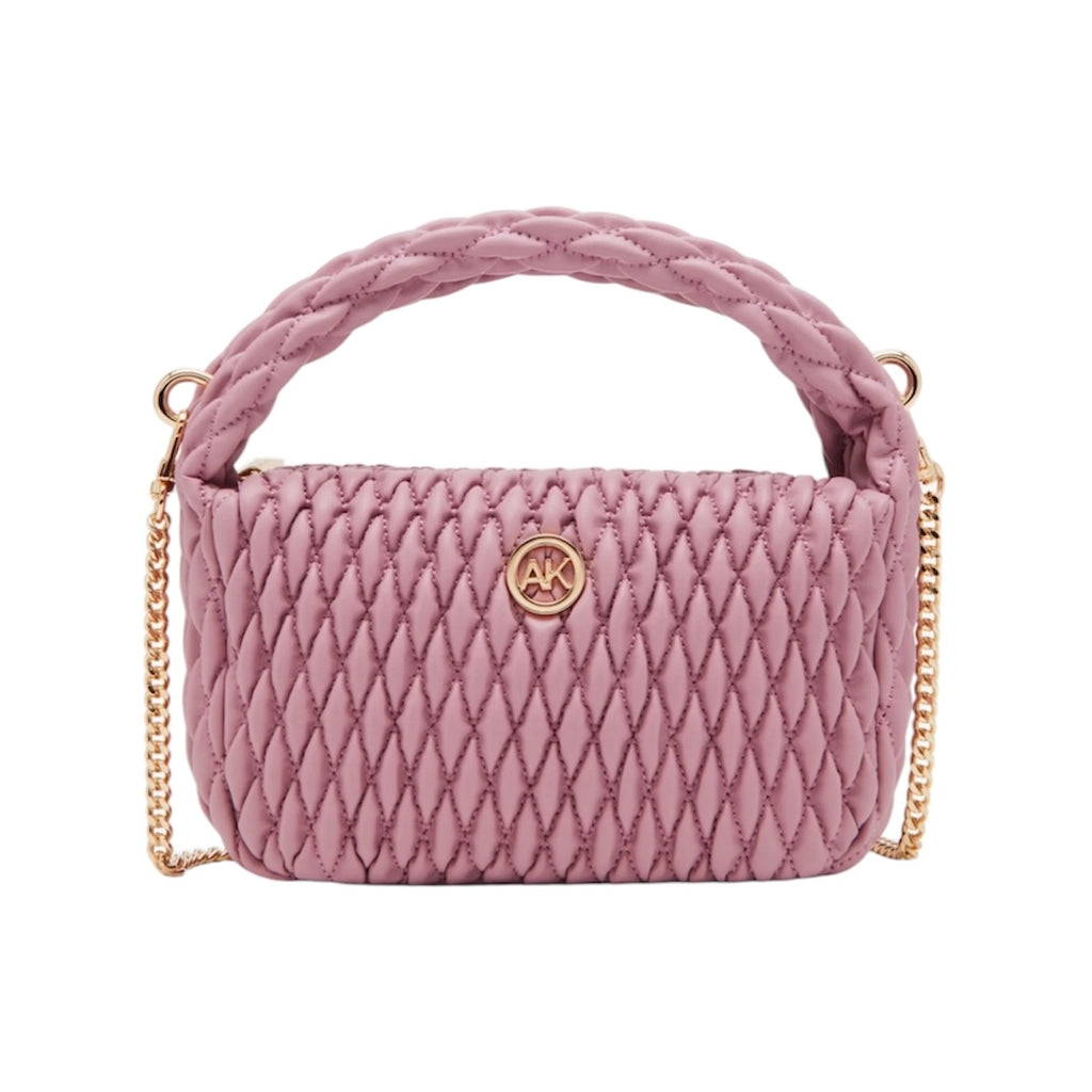 ANNE KLEIN SMOCK TEXTURED TOP HANDLE BAG