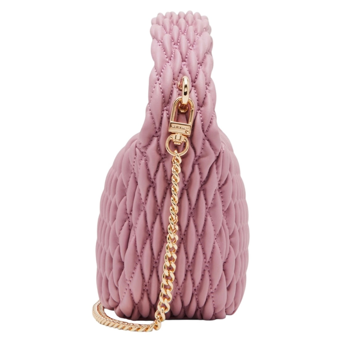 ANNE KLEIN SMOCK TEXTURED TOP HANDLE BAG