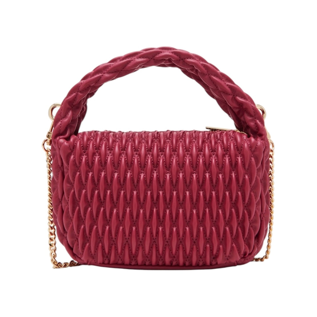 ANNE KLEIN SMOCK TEXTURED TOP HANDLE BAG