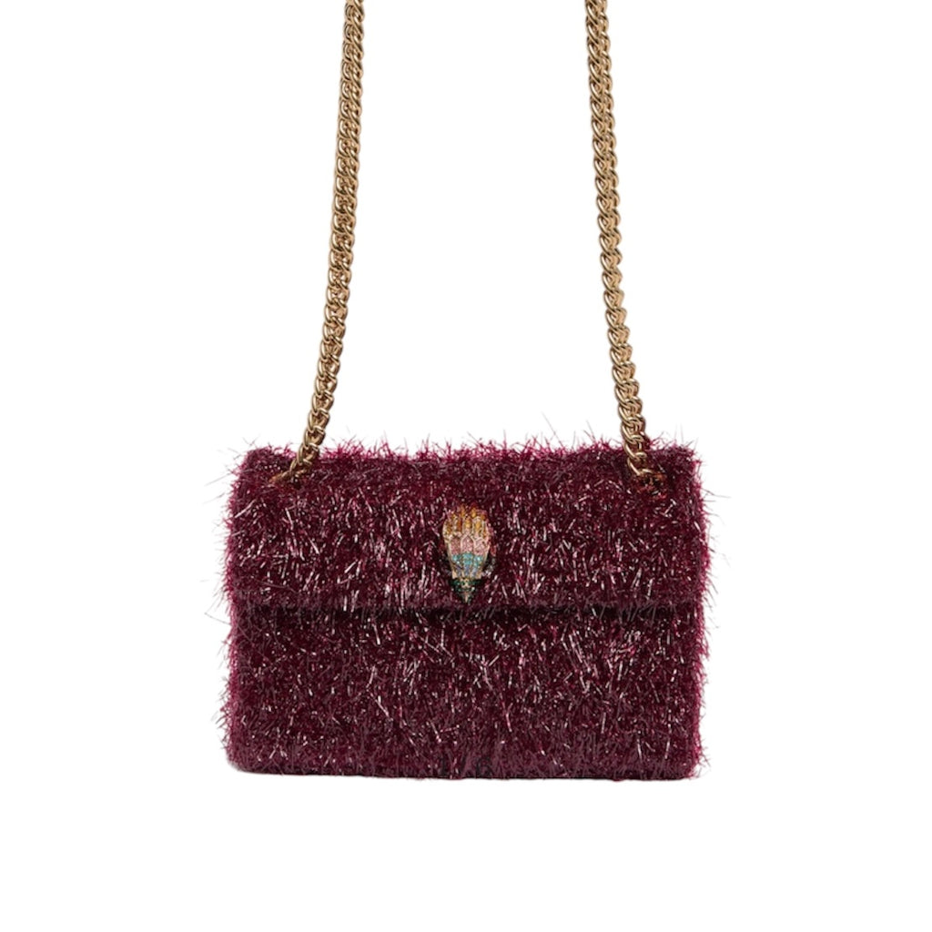 KURT GEIGER MINI KENSINGTON TINSEL CROSSBODY BAG