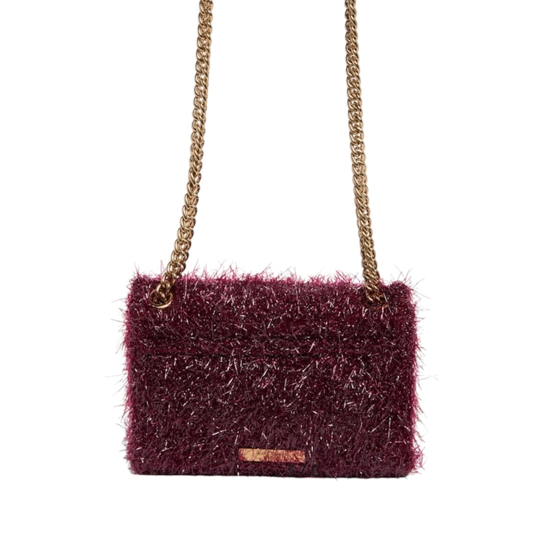 KURT GEIGER MINI KENSINGTON TINSEL CROSSBODY BAG