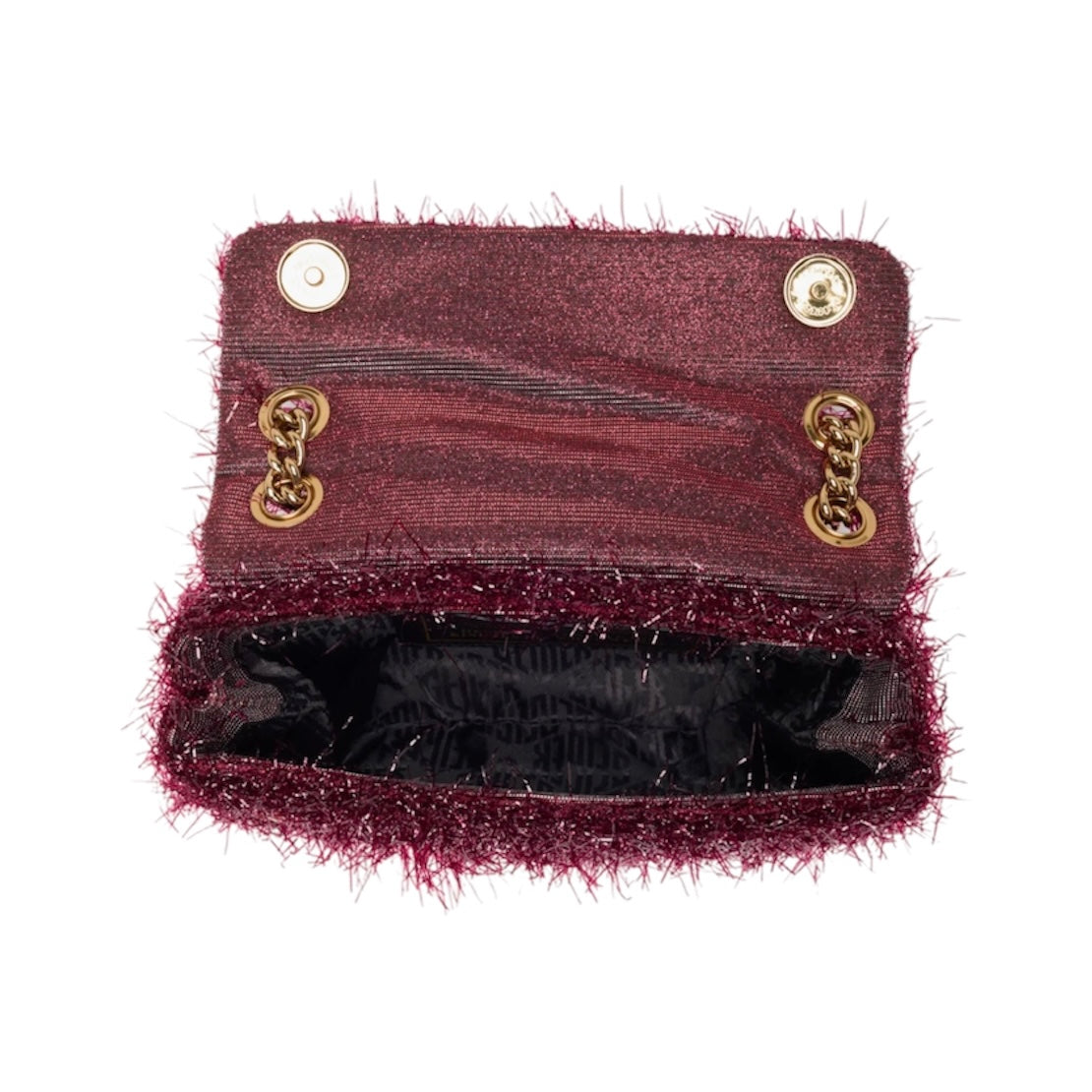 KURT GEIGER MINI KENSINGTON TINSEL CROSSBODY BAG