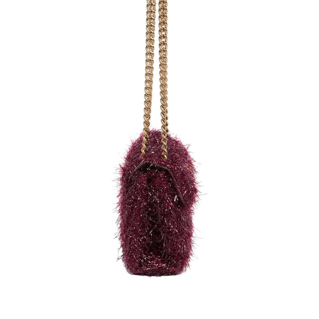 KURT GEIGER MINI KENSINGTON TINSEL CROSSBODY BAG