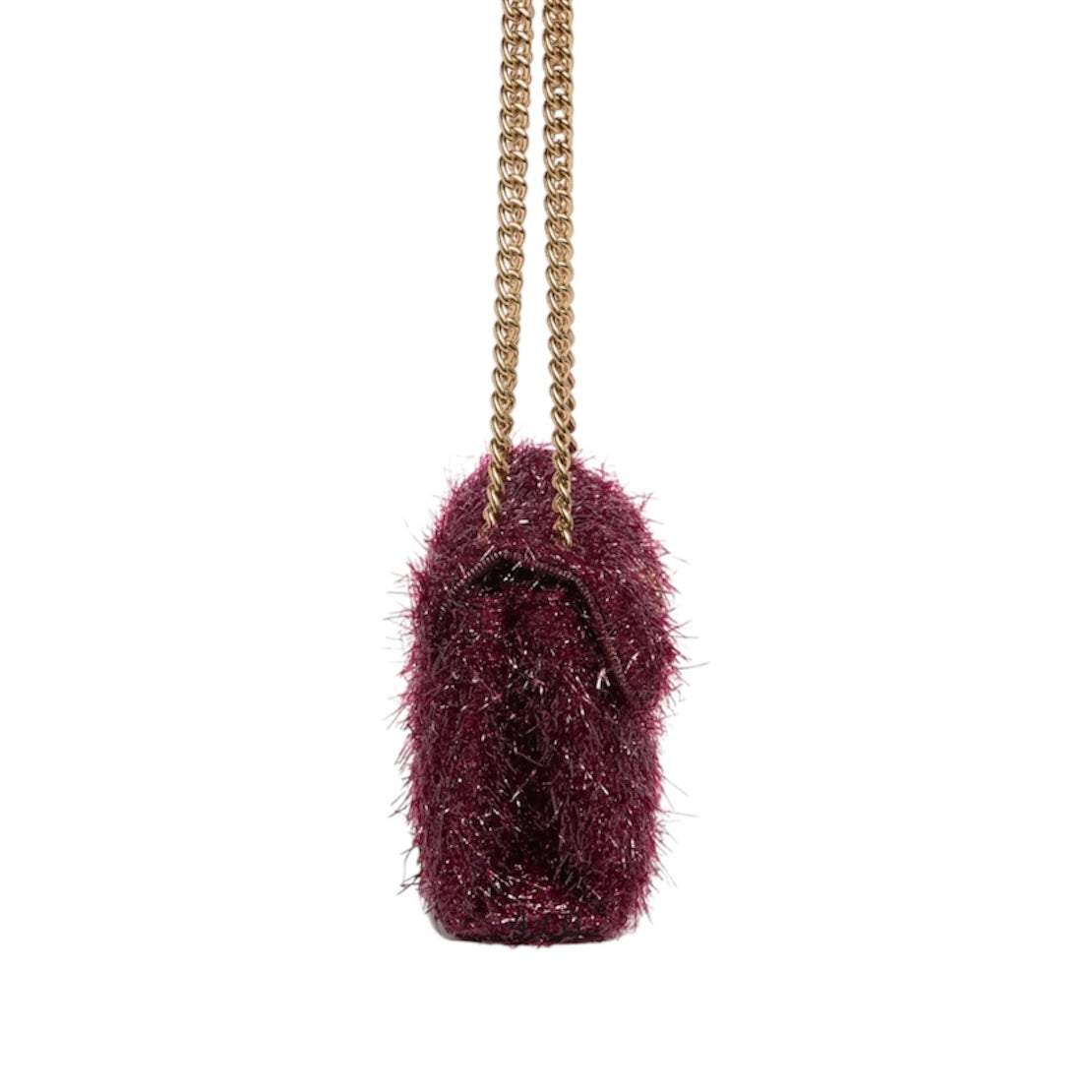 KURT GEIGER MINI KENSINGTON TINSEL CROSSBODY BAG