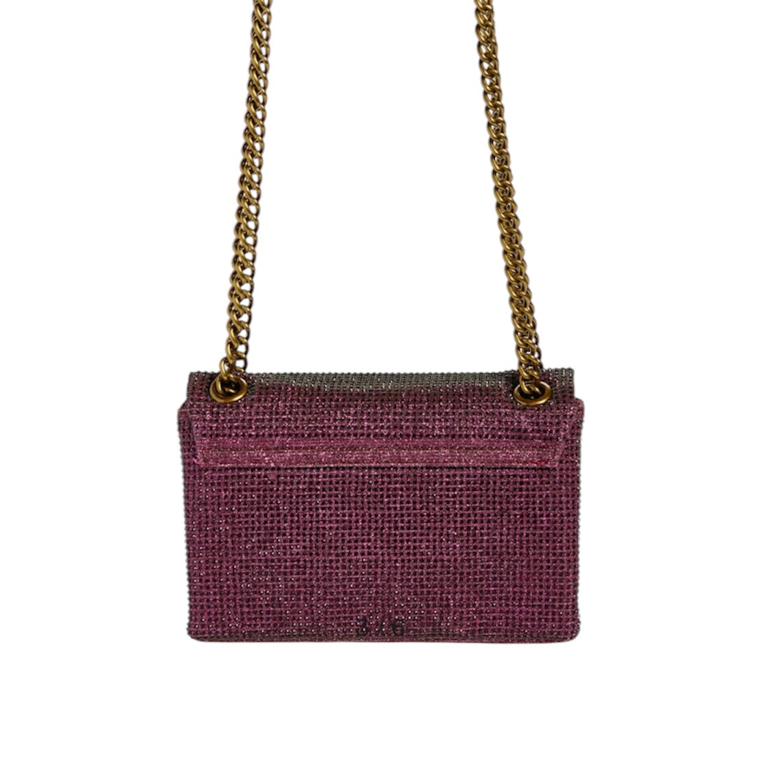 KURT GEIGER RHINESTONE MINI BRIXTON PLATE SHOULDER BAG