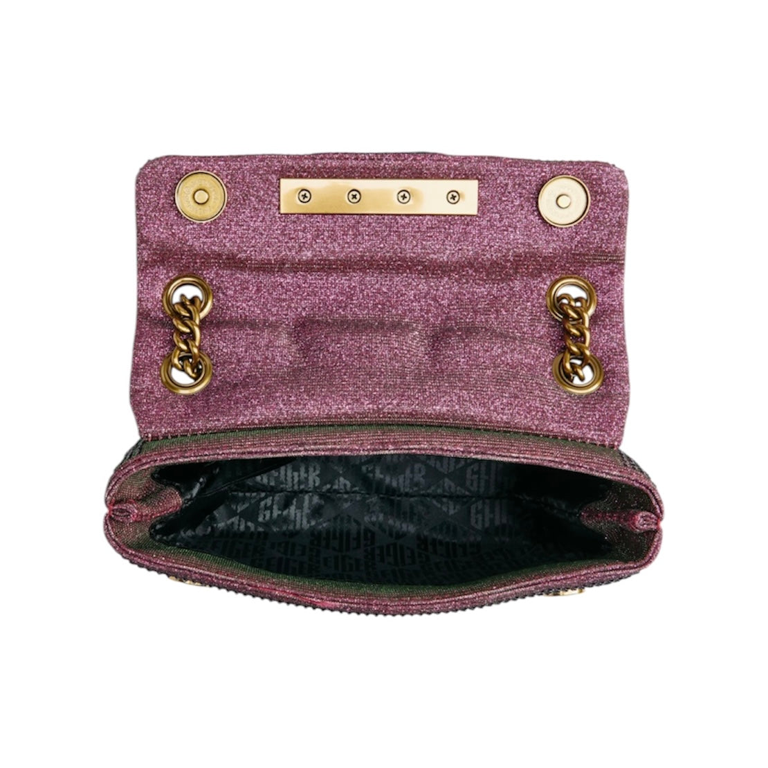 KURT GEIGER RHINESTONE MINI BRIXTON PLATE SHOULDER BAG