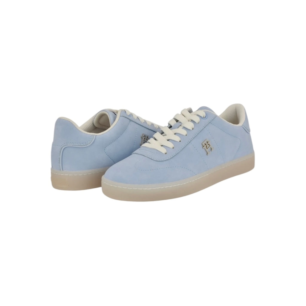 TOMMY HILFIGER RENAUD LEATHER SNEAKER (WOMEN)