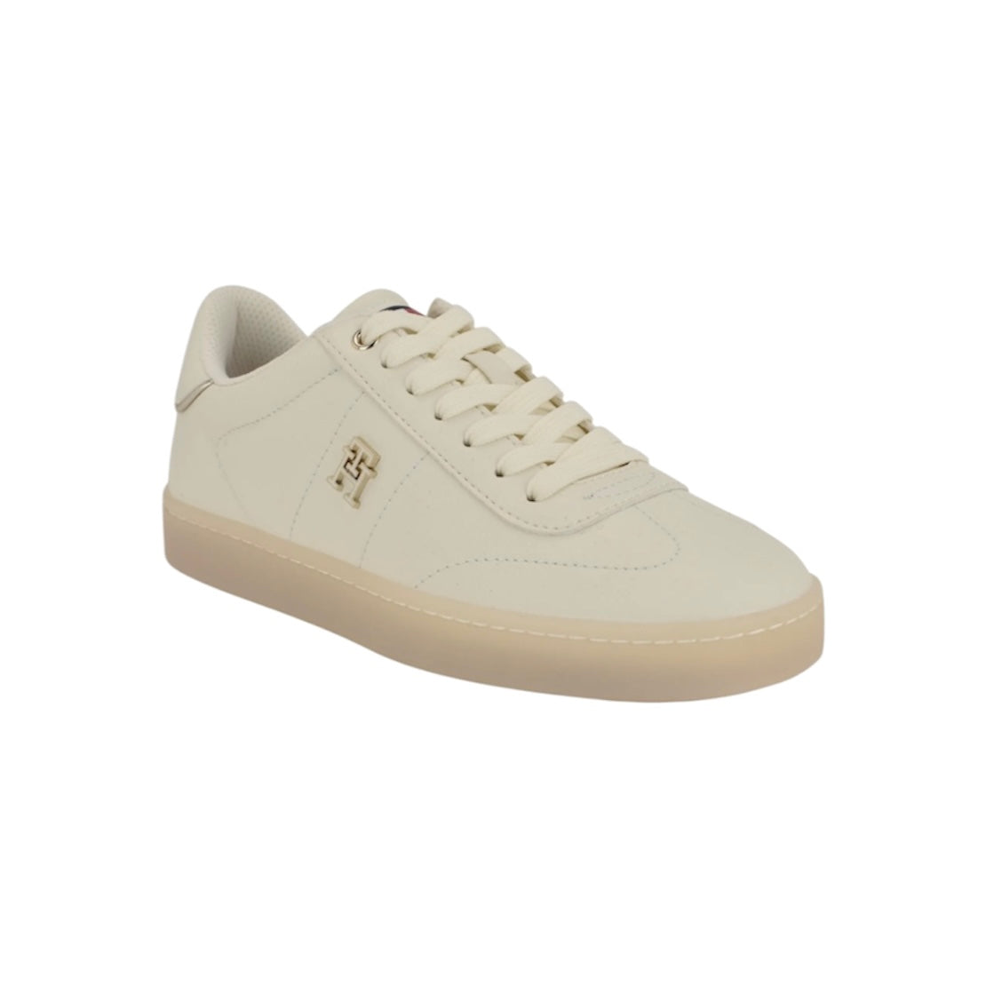 TOMMY HILFIGER RENAUD LEATHER SNEAKER (WOMEN)