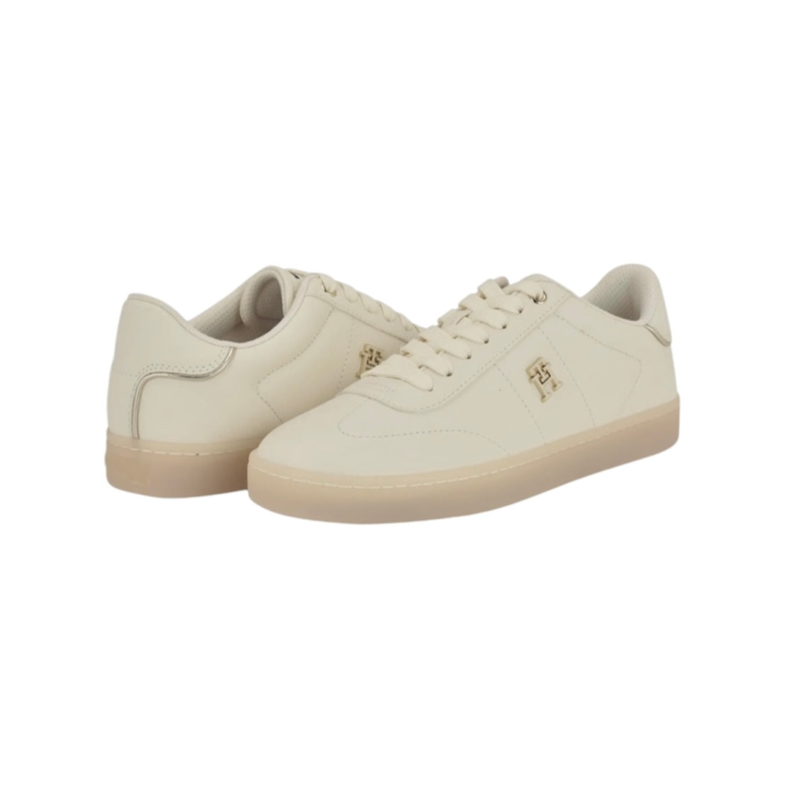 TOMMY HILFIGER RENAUD LEATHER SNEAKER (WOMEN)