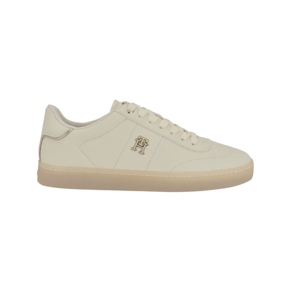 TOMMY HILFIGER RENAUD LEATHER SNEAKER (WOMEN)